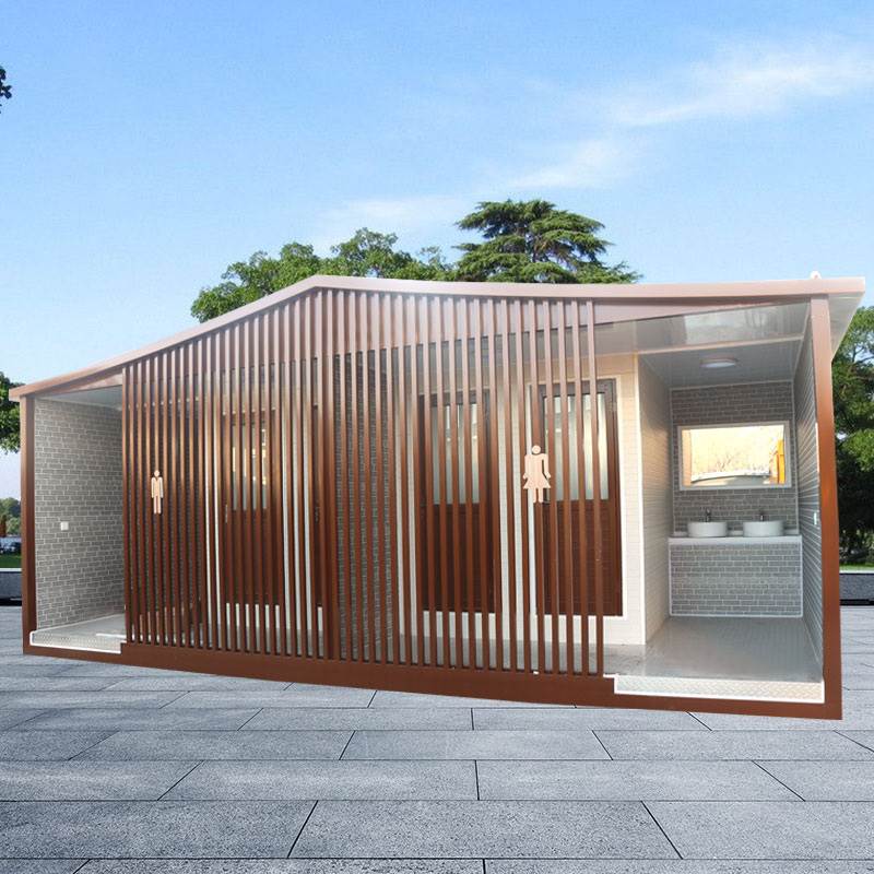 移动厕所卫生间户外环保公厕新农村旱厕改造金属雕花板公共洗手间