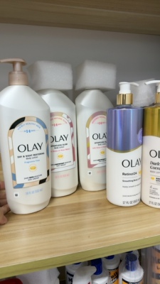 美国olay玉兰油身体乳保湿滋润502ml乳木果油维c胶原蛋白