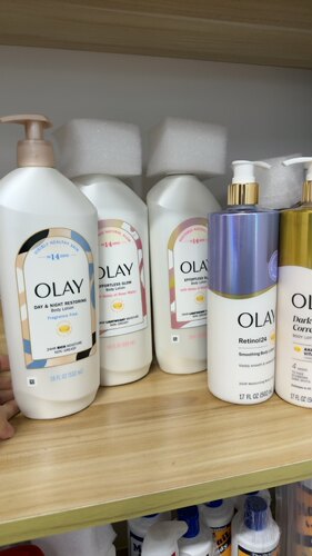 美国olay玉兰油身体乳保湿滋润502ml乳木果油维c胶原蛋白