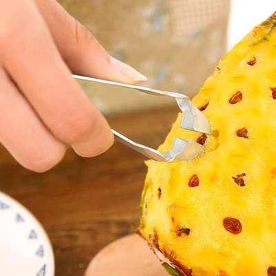 Stainless steel pineapple clip pineapple peeler household se