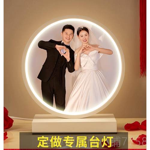 正品婚礼物送新闺娘台灯婚礼房床头灯长明灯送蜜新婚新人陪嫁结喜