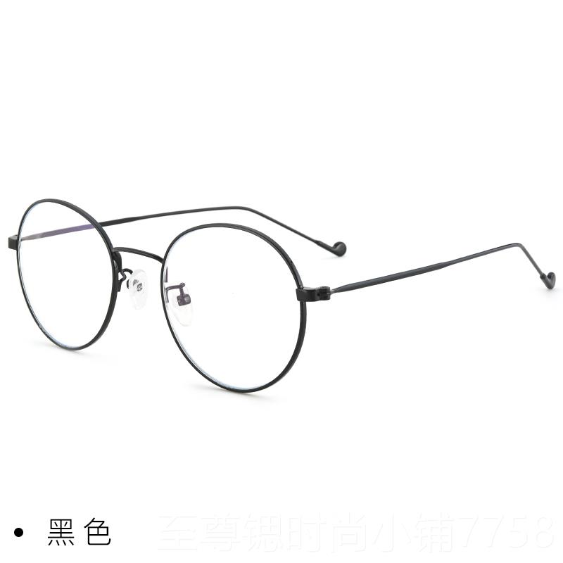 正品防射蓝光视眼镜女辐超轻网红近款镜有度数眼睛框镜架男护目平