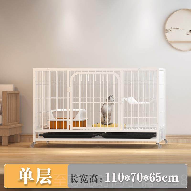 正品猫笼子繁殖笼三层室内繁育家用子猫母宠物店寄养舍带隔断子笼