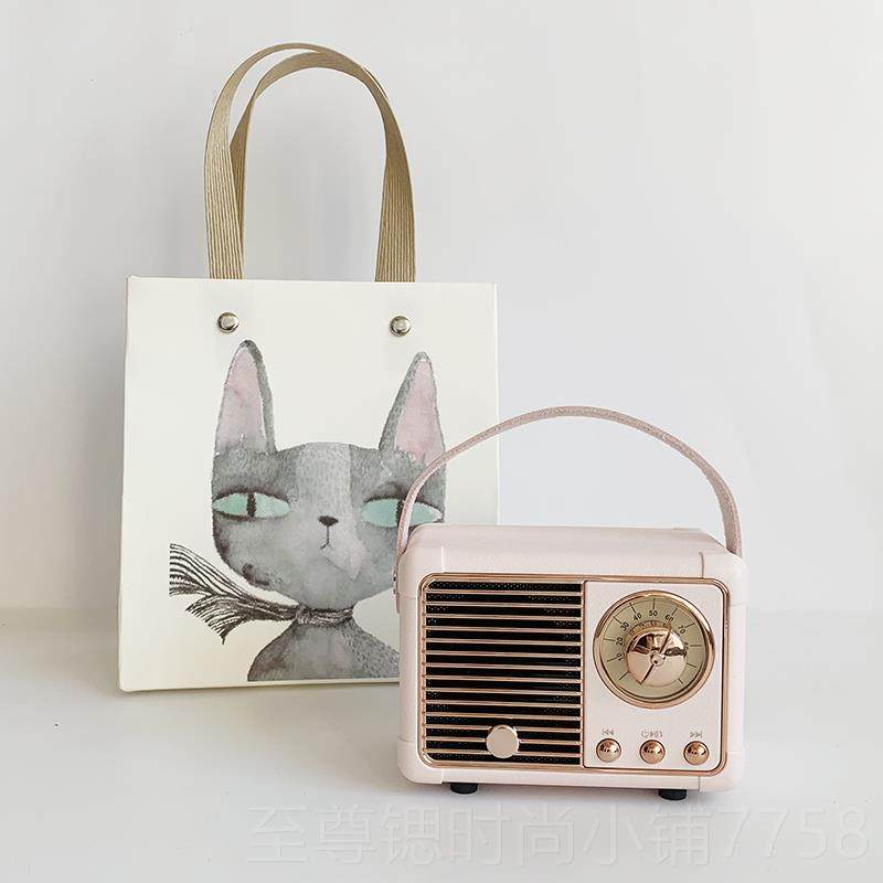 正品复古牙蓝音响女L友闺蜜同学实用创意生日礼物刻字O制GO订公司