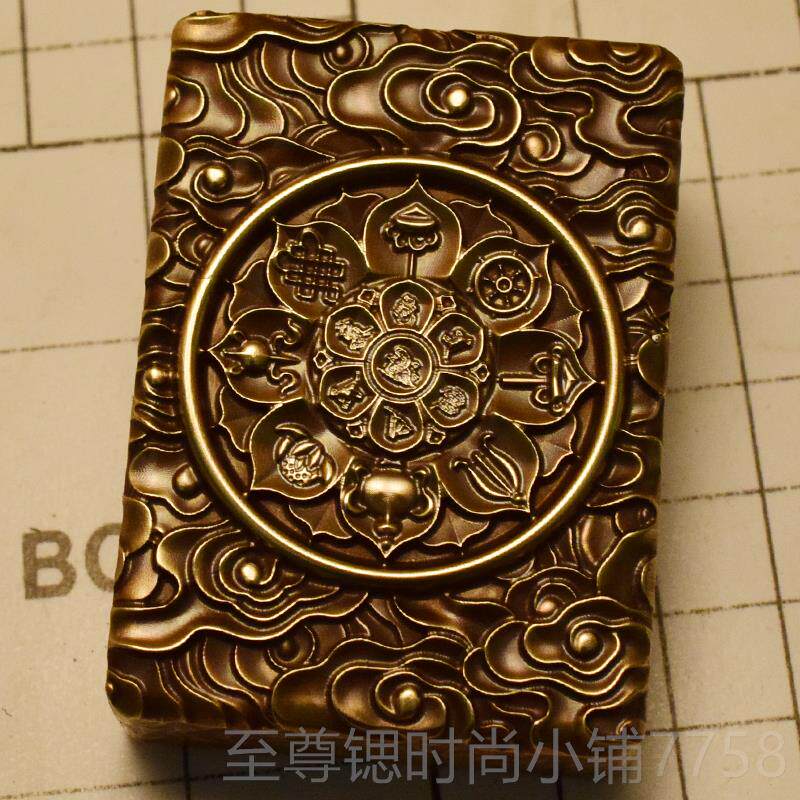 正品妖烧手工打机铜煤油防风浮加纯厚盔甲齐天火大圣孙悟雕空猴子
