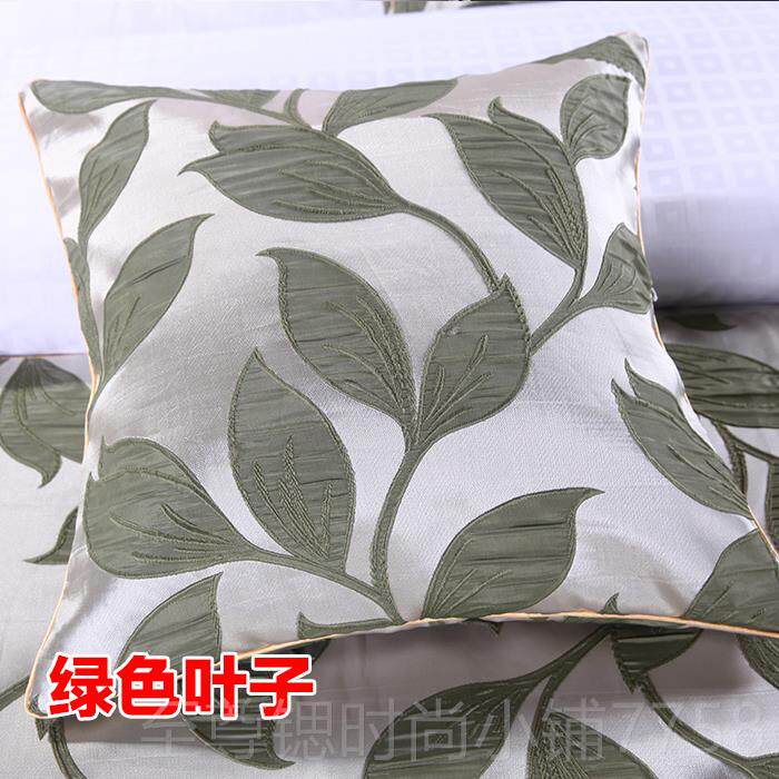 正品亚宾馆店靠垫多色可选麻靠枕靠抱枕 垫酒带芯包邮