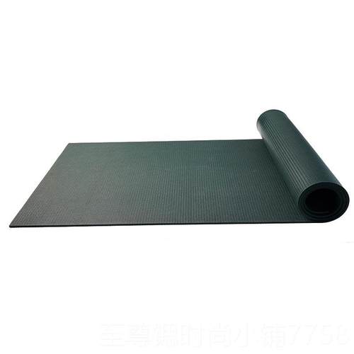 正品O伽黑垫超耐磨橡胶6mm加厚防滑PR绳传奇黑瑜垫静音减震跳垫正