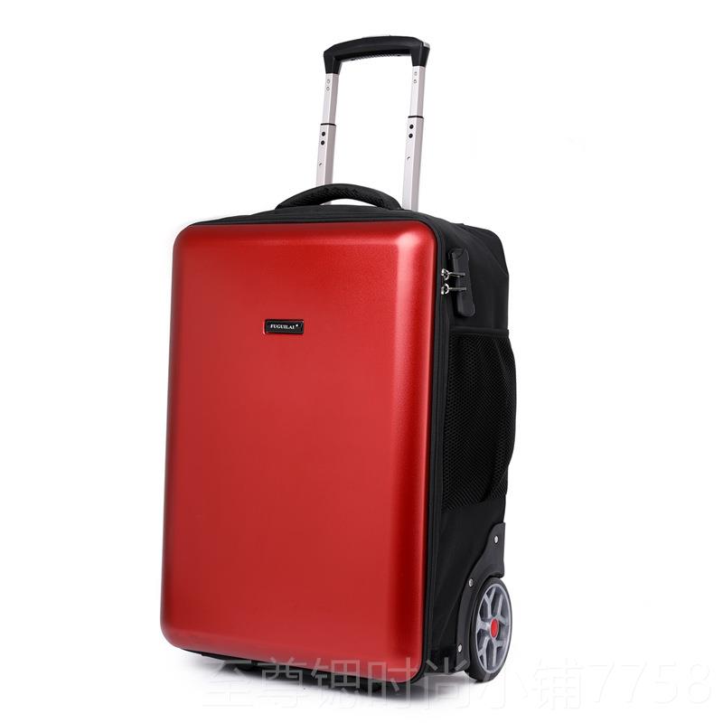 正品超大容量硬商女务拉杆旅行登机箱行李19寸男生时尚潮流双肩背