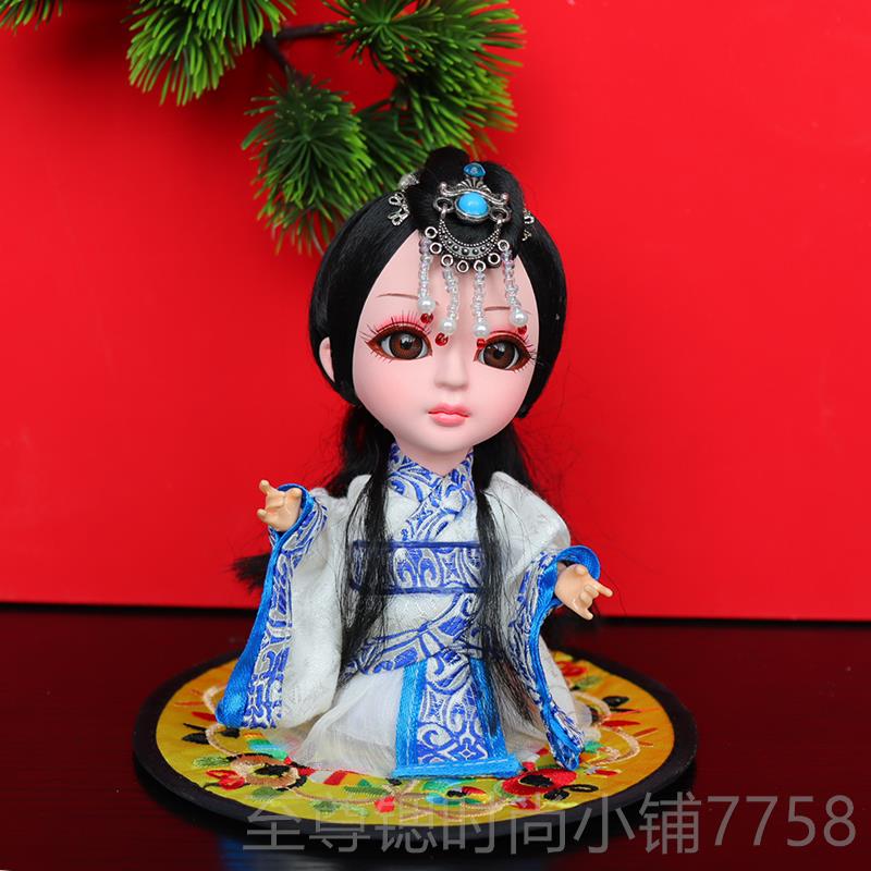正品绢人北京礼品礼中国风手娃工娃国礼品送老外礼物生日礼出物创