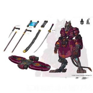 HB0具72合金机 甲忍者神龟斯普林特老鼠大师师父玩 HEATB0OYS 正品