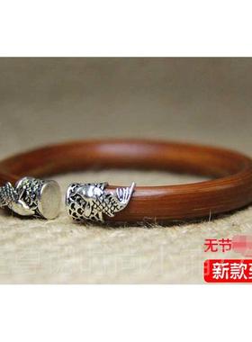 正品锦石金刚藤手西镯男女阁银饰藤条藏无节制情侣鸡饰血藤品