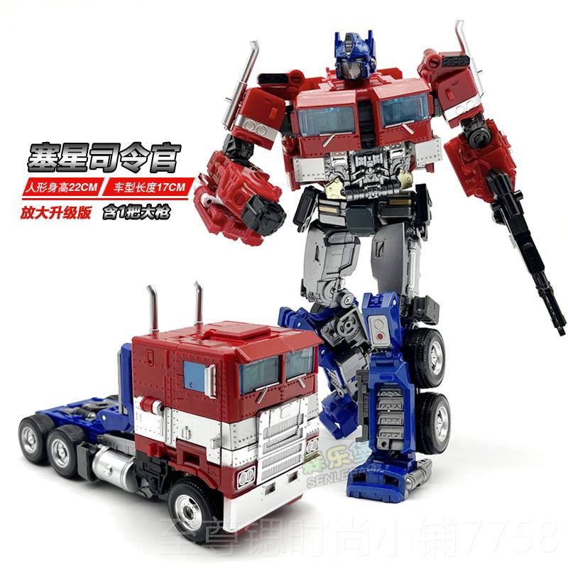 正品百微变形天玩具T1027暗黑外传柱擎W司令官电影变7金刚机器C人