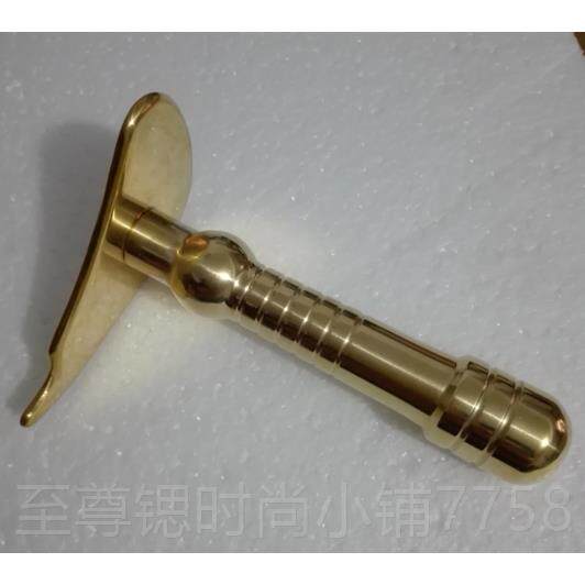 正品多功能络正纯铜刮痧板 刮痧器经刮痧片点品穴按摩棒铜刮铜点