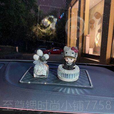正品汽车用品装饰可爱内创奇意个性车用车车载车座上饰品香水蒙奇