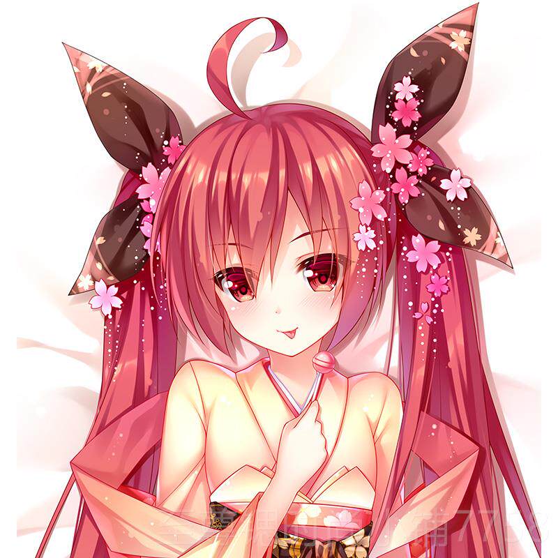 正品尚美原创约会大作战和服四糸乃狂三琴 里折纸九等身抱枕枕萌