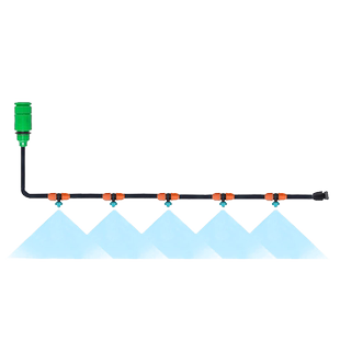 猪场猪舍降温喷头雾化喷淋微喷养殖喷雾器除尘浇水手机自动浇花器