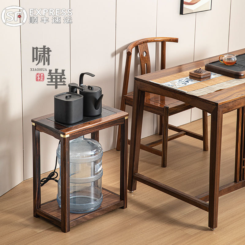 胡桃木移动沙发边柜简约便捷现代床头柜角几小边几桌茶桌侧边柜