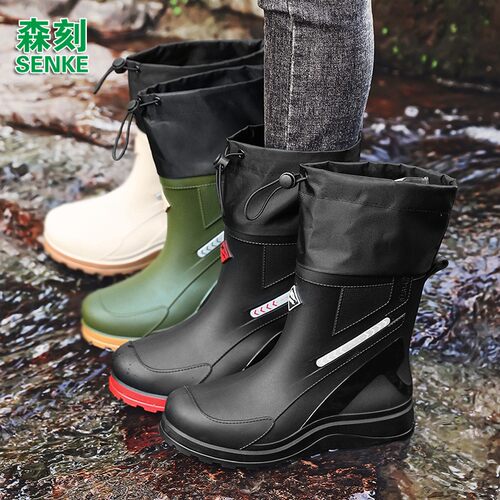 雨鞋百搭厨房软底工作鞋