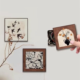 中古风补洞墙面贴装饰贴画门上插座瓷砖窟窿孔盖遮丑美化改造神器