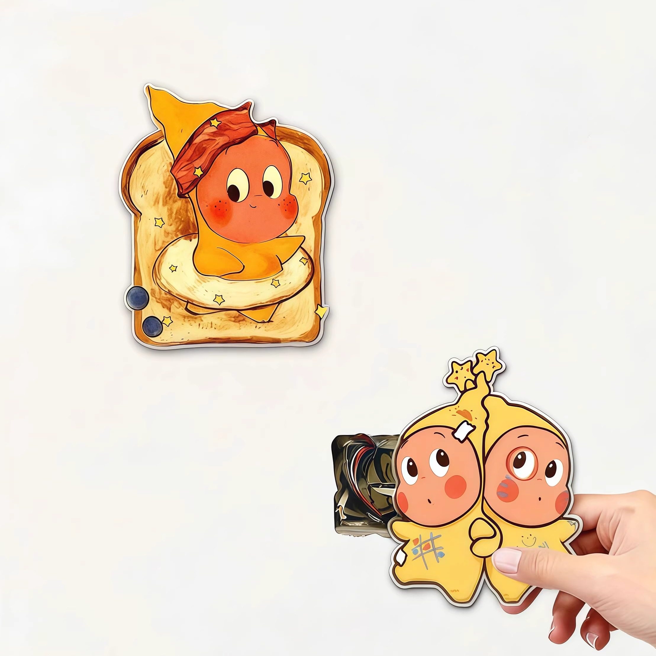 星星人补洞墙面贴亚克力装饰贴画卧室房间门上窟窿遮丑美化贴自粘,家居饰品,软装墙贴,淘宝优惠券,粉丝福利购,淘宝优惠卷