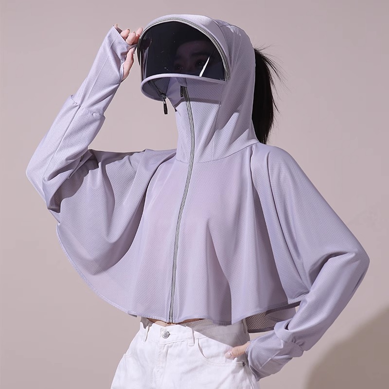骑电动车冰丝防晒衣女款夏季2025