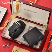 Серебряный бумажник, ремень, комплект, подарочная коробка, серебро 09 пробы