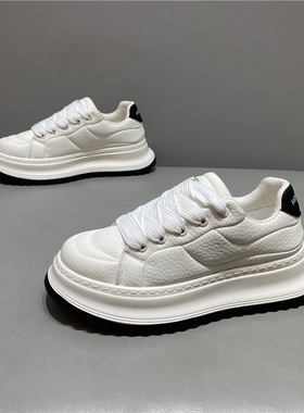 qn欧货男鞋2025年新款厚底运动休闲鞋时尚潮流百搭面包鞋老爹鞋