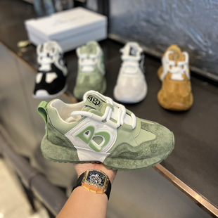 男鞋秋季新款2023鞋子男款百搭高级感内增高轻奢潮牌爆款休闲鞋男