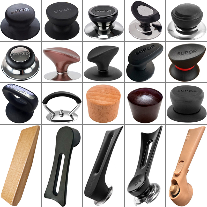 苏泊尔不锈钢玻璃锅盖通用锅把手