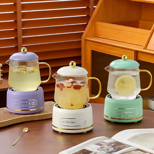 全玻璃养生壶办公室小型花茶壶一人煮茶壶电炖杯迷你多功能养生杯