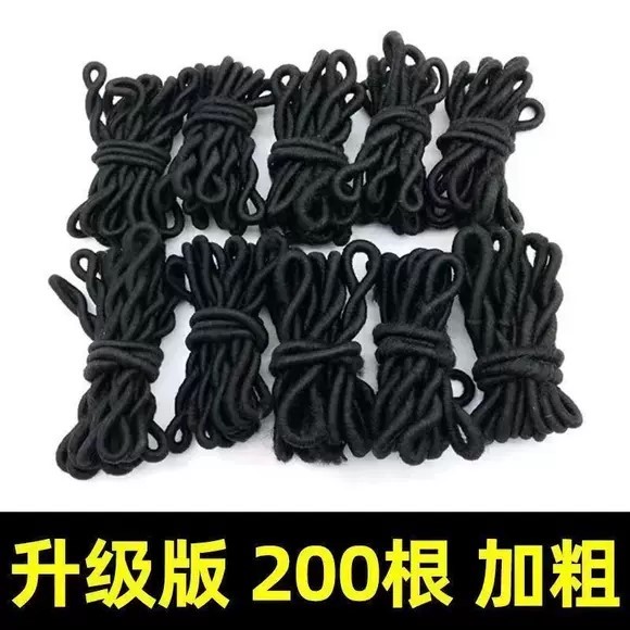 橡皮筋扎头发发圈女高弹力耐用黑色头绳胶圈成人皮套大人橡筋老式