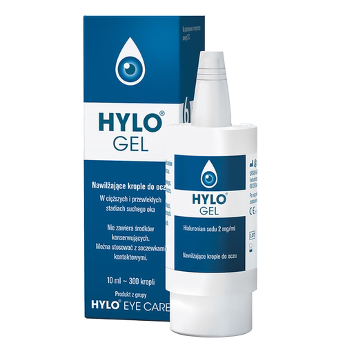 德国海露HYLO FRESH眼药水缓解视疲劳滴眼液眼干眼涩人工泪液绿色