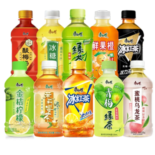 康师傅饮料330ml*12瓶整箱冰红茶青梅绿茶乌龙茶茉莉蜜茶饮品批发