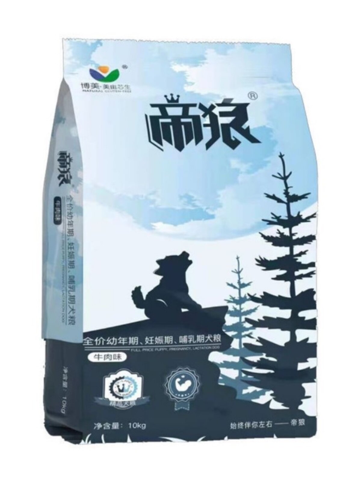 Корм для собак Emperor Wolf 1 "кэтти" 3 "кэтти" 10 "кэтти" 20 "кэтти" Померанский плюшевый золотистый ретривер для щенков и взрослых собак Основной корм для собак породы Бишон Изображение 1