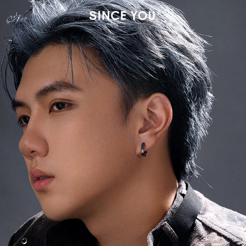 SinceYou罗马闪耀耳环男纯银
