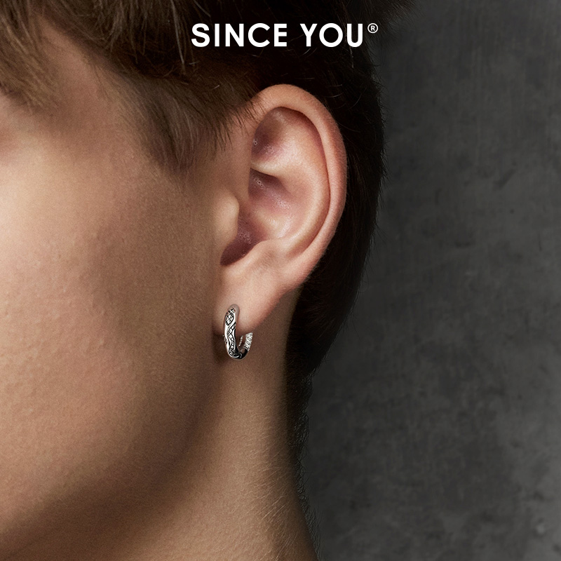 sinceyou闪耀灵蛇耳环高级感