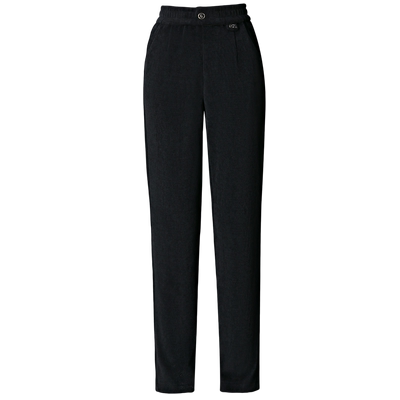 高腰灯芯绒妈妈裤子女直筒休闲裤