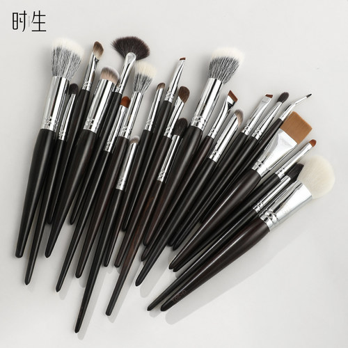 时生乌木系列化妆刷腮红眼线遮瑕鼻影眼影高光修容点彩粉底沧州刷