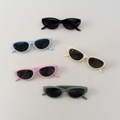 儿童眼镜韩版 洋气宝宝遮阳偏光太阳镜防紫外线硅胶男女童时尚 墨镜