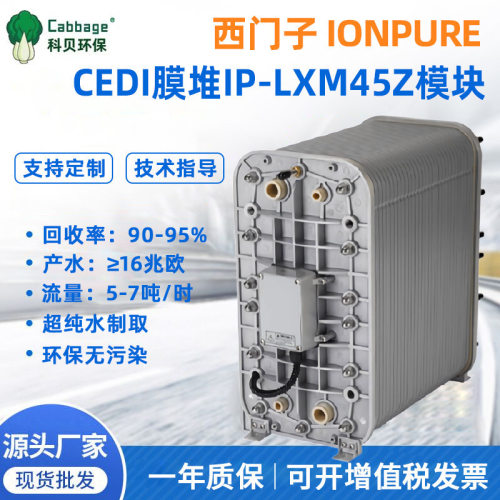 定制西门子IONPURE型CEDI膜堆IP-LXM45Z 纯水EID模块