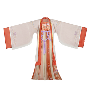 慕晴瑶原创唐制汉服女诃子裙 忆春 大袖衫仙气重工刺绣春夏款套装