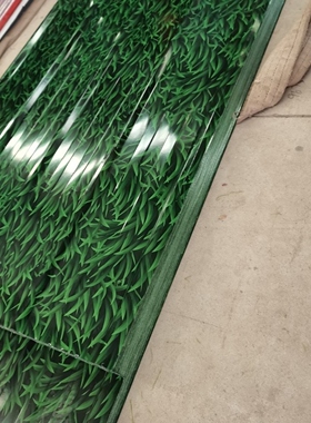 彩钢铁皮瓦围墙围栏雨棚遮阳棚围墙房顶屋顶车棚加厚镀锌铁皮瓦