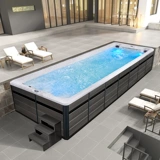 Дорожный бассейн, акриловая вилла