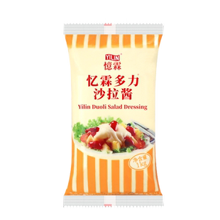忆霖多力沙拉酱1kg沙拉酱水果章鱼小丸子脆皮玉米寿司手抓饼汉堡
