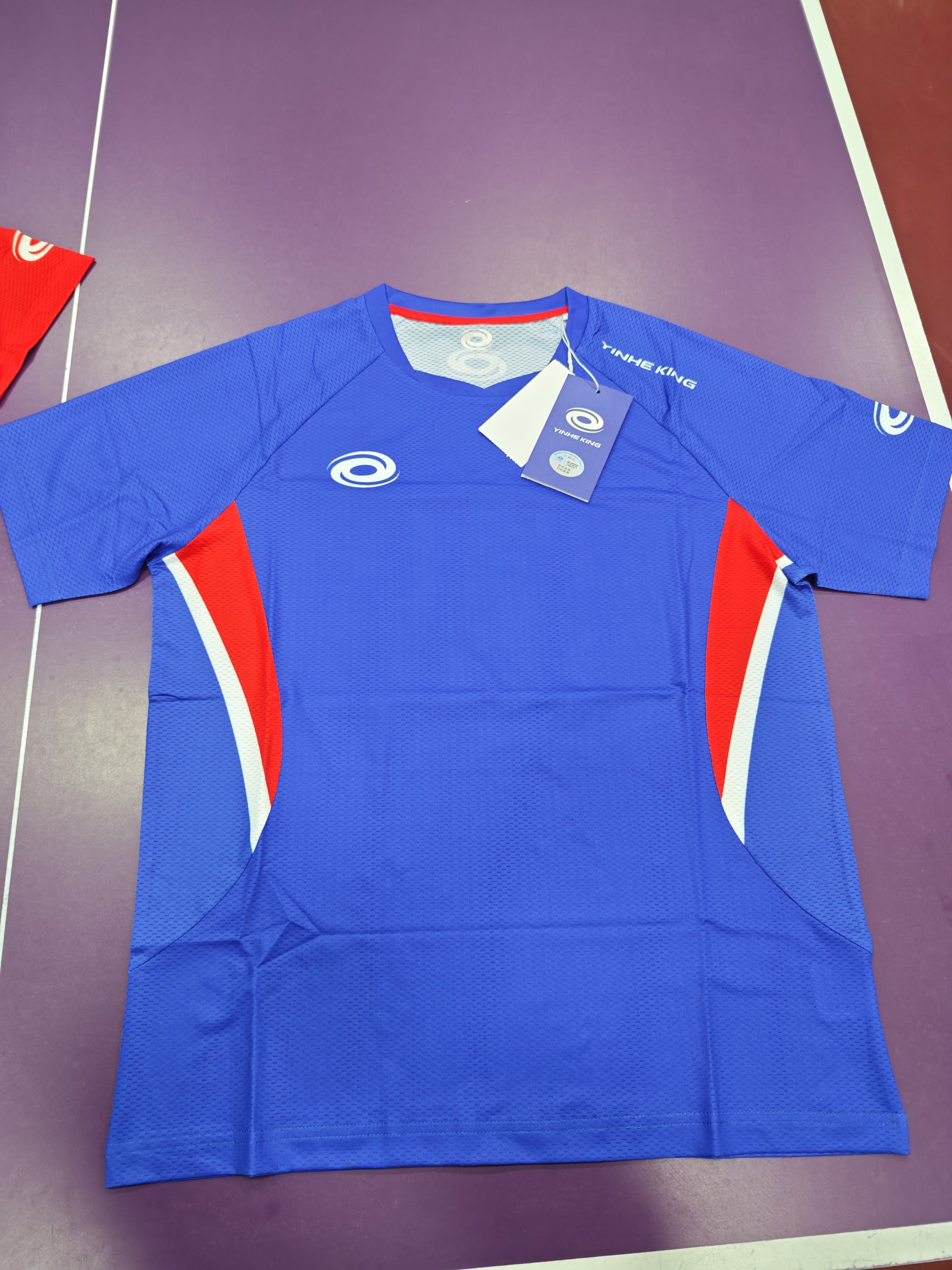 新款银河朝鲜队乒乓球服装男女款速干透气运动服短袖比赛训练服