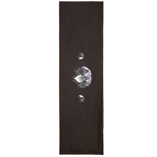 皇锦手绣植物染缂丝茶席-玉树拂风HJ12818