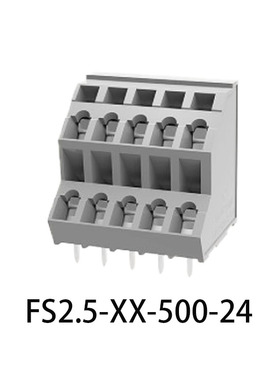 5.0mm弹簧式PCB接线端子柱DG245H2/KFM736/ZFKKDS1.5C凤凰1889301