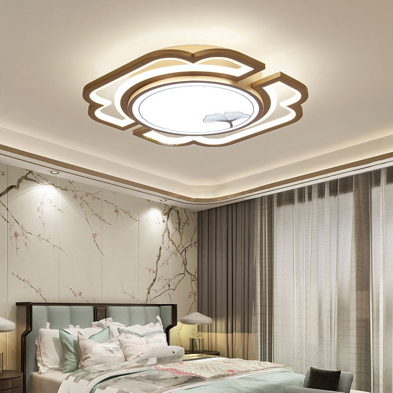 新中式灯具LED吸顶灯客厅灯中国风简约现代大气书房主卧室房间灯,家装灯饰光源,客厅吸顶灯,淘宝优惠券,粉丝福利购,淘宝优惠卷