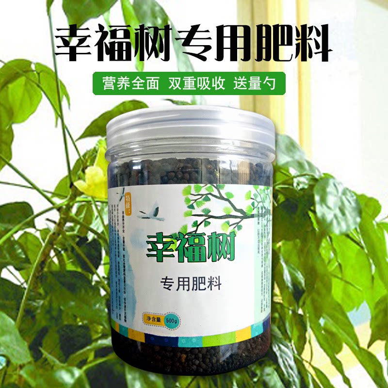幸福树专用肥料复合肥发财树金钱树通用型家用有机花肥料营养液