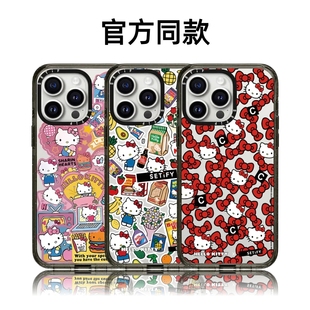 CASETiFiY联名KT凯蒂猫16Pro适用iPhone17Promax苹果15plus手机壳潮牌13防摔14卡通可爱日韩磁吸华强北平替女